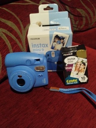 Cámara Fujifilm Instax Mini 9 Azul