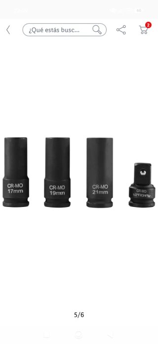 Llave de impacto Parkside batería 20V