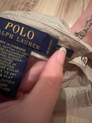 Gorra Polo Ralph Lauren Beige
