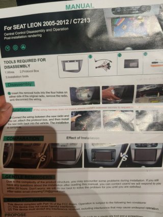 Pantalla Radio Android 9 Seat León MK2