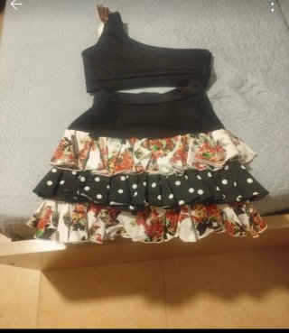 Conjunto Flamenca Niña