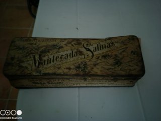 Caja antigua Mantecada Salinas