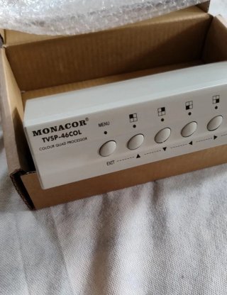 Processore video Monacor TVSP-46COL Quad