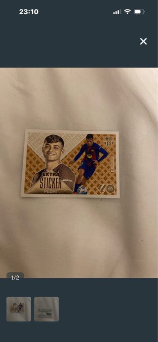 Cromo Extra Bronce Pedri