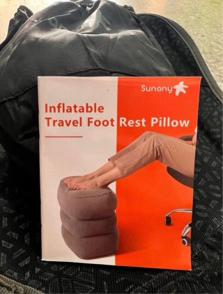 Reposapiés Hinchable Viaje Sunany