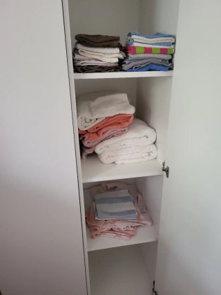 Armario Blanco Ikea KLEPPSTAD 3 Puertas