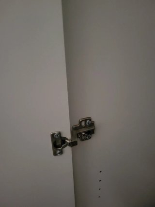 Armario Blanco Ikea KLEPPSTAD 3 Puertas