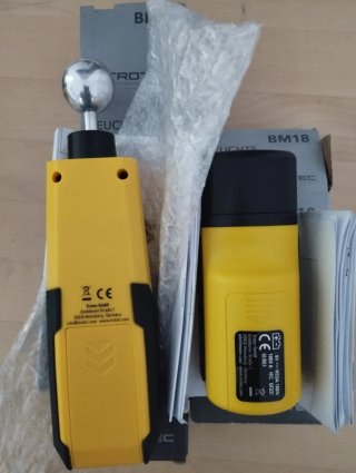 Trotec BM31 y BM18 Humedad Medidores