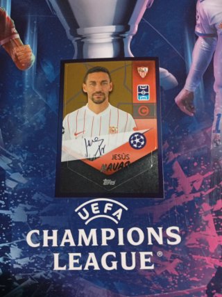 Jesús Navas 21/22 Topps Champions League