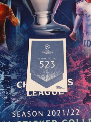 Jesús Navas 21/22 Topps Champions League