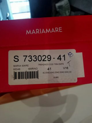 Sandalias cuña Marie Mare negras y blancas