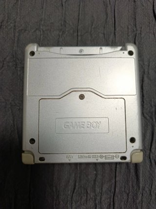 Game Boy Advance SP Plata + Cargador + Funda