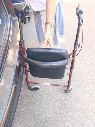 Andador para adultos con asiento
