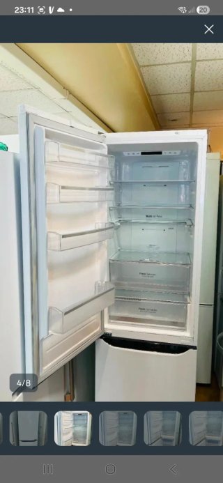 Nevera Congelador LG Blanca