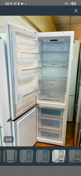 Nevera Congelador LG Blanca