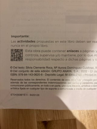 Biología y Geología 1 ESO