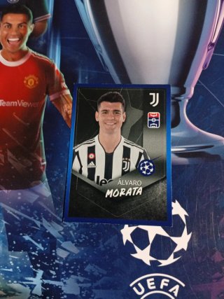 Morata 21-22 Topps Tarjeta Fútbol