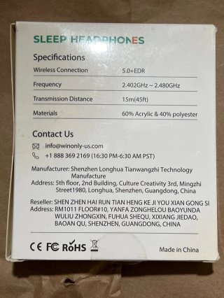 Auriculares Bluetooth para Dormir/Deporte