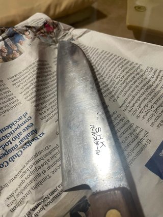 Cuchillo Santoku Japonés