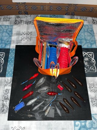 Lote pesca: Señuelos y accesorios