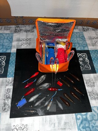 Lote pesca: Señuelos y accesorios