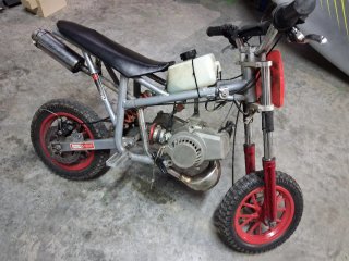 Minimoto 49cc Trial acepto bajadas de precio