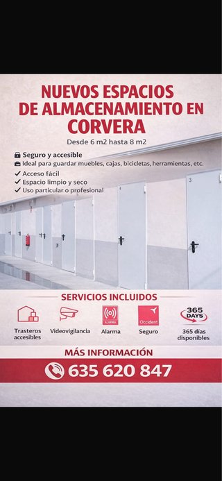 Trasteros de almacenamiento