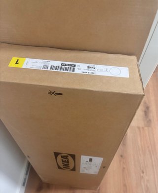 Mueble TV IKEA BESTÅ BURS Alto Brillo