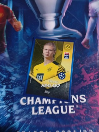Erling Haaland 21/22 Topps Champions League
