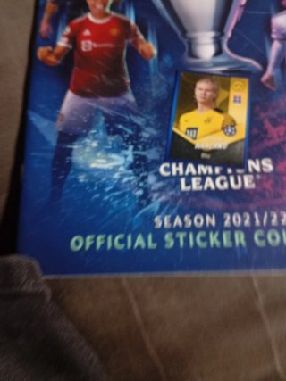 Erling Haaland 21/22 Topps Champions League