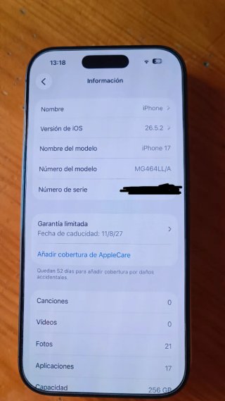 iPhone 17 Nuevo