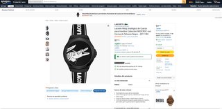 Reloj Lacoste Neocroc 2011185 Negro/Blanco Nuevo