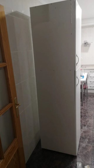 Armario despensero modular blanco