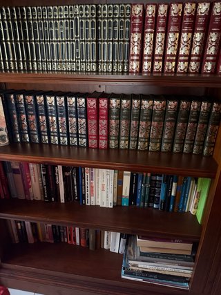 Librería Clásica Madera Maciza