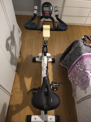 Bicicleta de Spinning Blanca