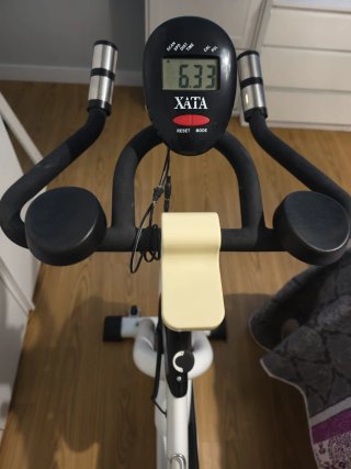 Bicicleta de Spinning Blanca
