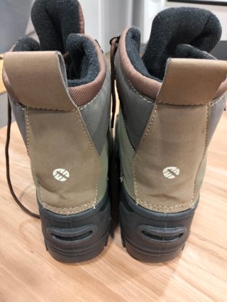 Botas Neak Peak Hombre Negro/Marrón