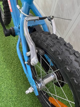 Bicicleta Infantil Azul Atractor