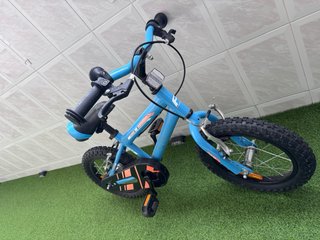 Bicicleta Infantil Azul Atractor