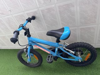Bicicleta Infantil Azul Atractor
