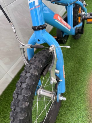 Bicicleta Infantil Azul Atractor