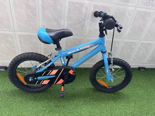 Bicicleta Infantil Azul Atractor