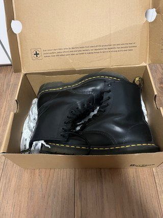 Botas Dr. Martens Talla 38 Negras