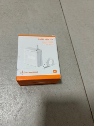 Mini impresora de etiquetas D12 recargable