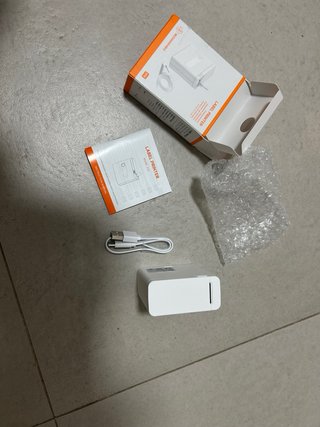 Mini impresora de etiquetas D12 recargable