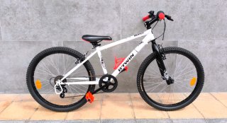 Bicicleta Btwin 24 Monoplato Niños