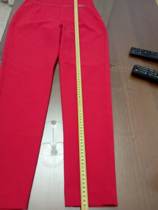 Pantalón elegante rojo