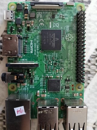 Placa Raspberry Pi 3 Model B v1.2.