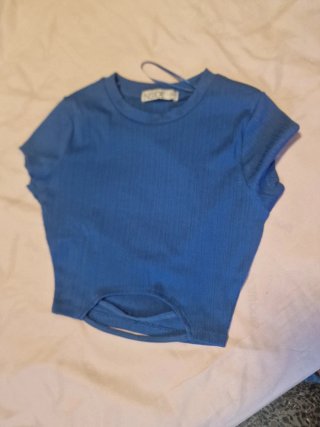 Top azul Inside talla XS
