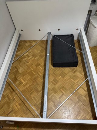 Cama Malm Ikea Blanca 160cm